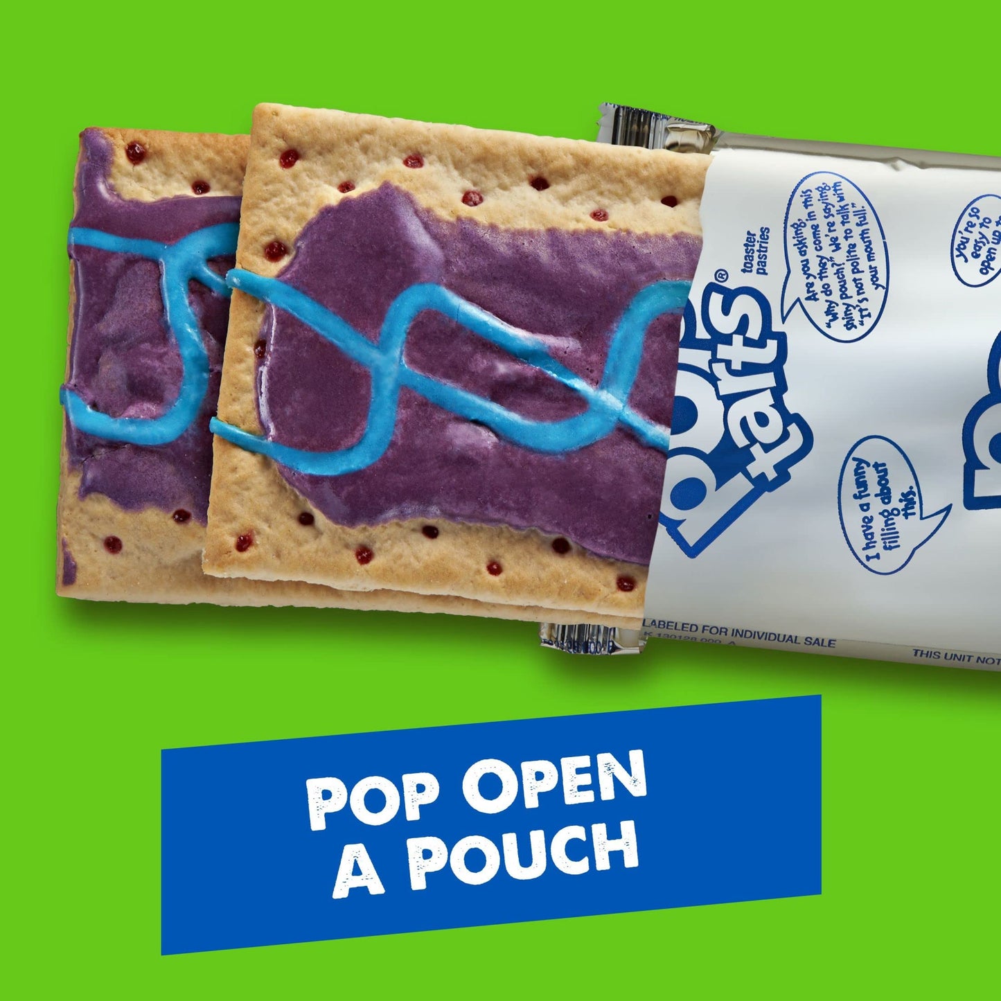 Pop-Tarts, Breakfast Toaster Pastries, Frosted Wild Berry, Proudly Baked In The Usa, 13.5Oz Box (Pack Of 12)