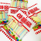 Sookwang K-Snack Straw Candy – Assorted Flavors: Strawberry, Blueberry, Apple, Pineapple – 6.34oz (180g) Squeezable