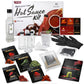 DIY Hot Sauce Making Kit - Gift Set with 4 Types of Peppers, Including Ghost Pepper - Make Your Own Hot Sauce - Great Gift for D