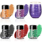 5 Colors Edible Glitter Set, Edible Glitter for Drinks, Luster Dust Shimmer Powder for Cakes, Cocktails, Beverages, Strawberries