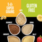KIND Healthy Grains Energy Bars, Strawberry Banana, 19g Whole Grains, Made with Super Grains, Gluten Free Snacks, 40 Ct.