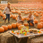 Pumpkin Candy 3D Ring Pops - 18 Individually Wrapped Suckers Bulk Pack - Fall Candy Party Favors - Thanksgiving Treats