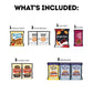 CRAVEBOX Gourmet Specialty Snacks Box Care Package Boxes for College Students Adults Healthy Cookies Bar Organic Variety Gift Pa