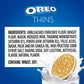 Oreo Thins Golden Sandwich Cookies Family Size, 13.1 Oz