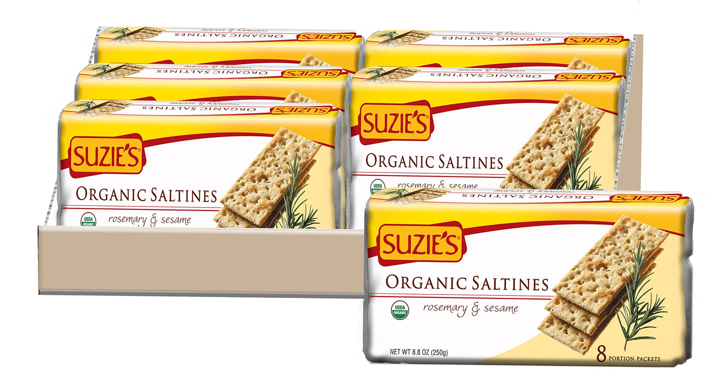 Suzies Cracker Rosemary Sesame, 88 Oz  Pack Of 6