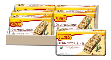 Suzies Cracker Rosemary Sesame, 88 Oz  Pack Of 6