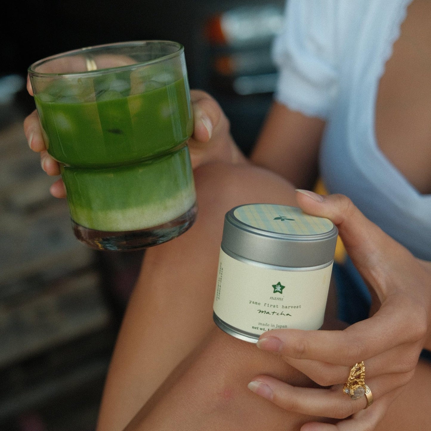 Nami Matcha Premium Japanese Green Tea Powder – First Harvest from Yame, 30g Single Origin