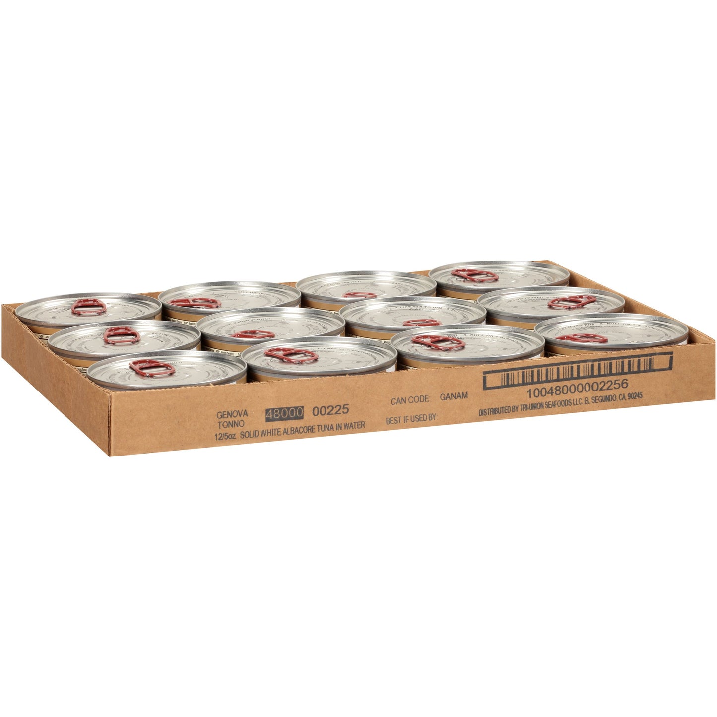 Genova Albacore Tuna In Water With Sea Salt 5 Oz. Can (Pack Of 12)