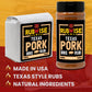 Five Star Seasonings RubWise Texas Style BBQ Pork Rub, 16 Ounce, No MSG, Ideal for smoky aroma and Grilling Meat