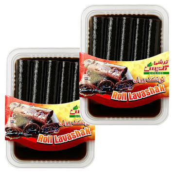 GOALDEES Roll Lavashak Pomegranate Juicy Sour Fruit Leather Persian Snack Middle Eastern Halal Bold Flavor Timeless Tradition (2