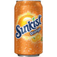 Sunkist Orange Soda, 12 fl oz Cans, Pack of 12, Refreshing Citrus Flavor