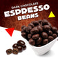 LAETAFOOD Premium Dark Chocolate Covered Espresso Coffee Beans, 2 Pound Bag, Brown