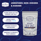 Kosher Sea Salt, Coarse Grain Kosher Salt, Replacement For Table Salt, Non-Iodized, All-Natural, No Additives (14 Oz Bag) - Sea