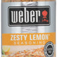 Weber Zesty Lemon Seasoning, 5 Ounce Shaker (Pack Of 6)