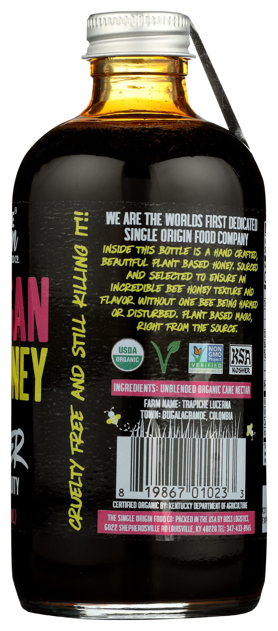 The Single Origin Food Co. Organic Amber Unhoney 8 Fz