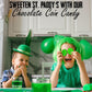 St Patrick'S Day Chocolate Coin Candy, 1 Pound, Approximately 75 Pieces, Green Foil Wrapped Pieces, Perfect For St. Patrick'S Da