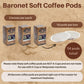 Baronet Coffee Pods Organic Fair Trade French Roast, 54 Count, Single Serve, Model 722919191593