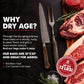 UMAi Dry Aging Bag for Steaks, Pack of 3, for Cuts up to 10 lbs, Model 920057