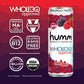 Humm Whole30 Approved Kombucha Variety Pack, Strawberry Blossom, Cherry Limeade, Ruby Red Grapefruit, Organic, Vegan & GMO Free