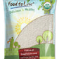 Food to Live Organic White Rye Flour, 8 Pounds - Non-GMO, Unbleached, Light, Medium Protein, Vegan, Kosher, Finely Milled Berrie
