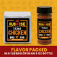 Five Star Seasonings RubWise Texas Style BBQ Chicken Rub - 1lb No MSG - Premium Spices for Poultry, Turkey, Duck, and Seafood
