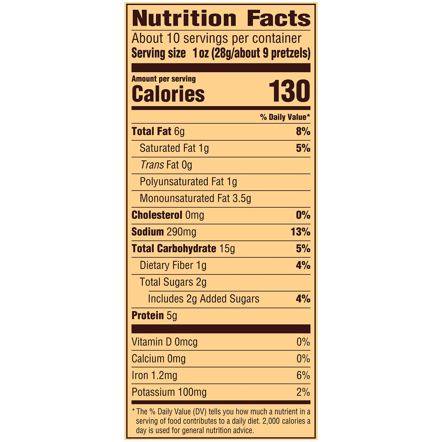 Snyder'S Of Hanover Pretzels Pieces, Peanut Butter Filled, 10 Ounce Bag