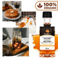 Biod  Lices 100% Pure Organic Maple Syrup - Premium Grade A - Quebec'S Finest In Elegant Maple Leaf Bottle (1.69 Fl Oz (Pack Of
