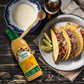 Walden Farms Street Taco Sauce Queso - Calorie-Free, Gluten-Free, Low Carb, Keto-Friendly, Sugar-Free, Creamy Queso Flavor, (12