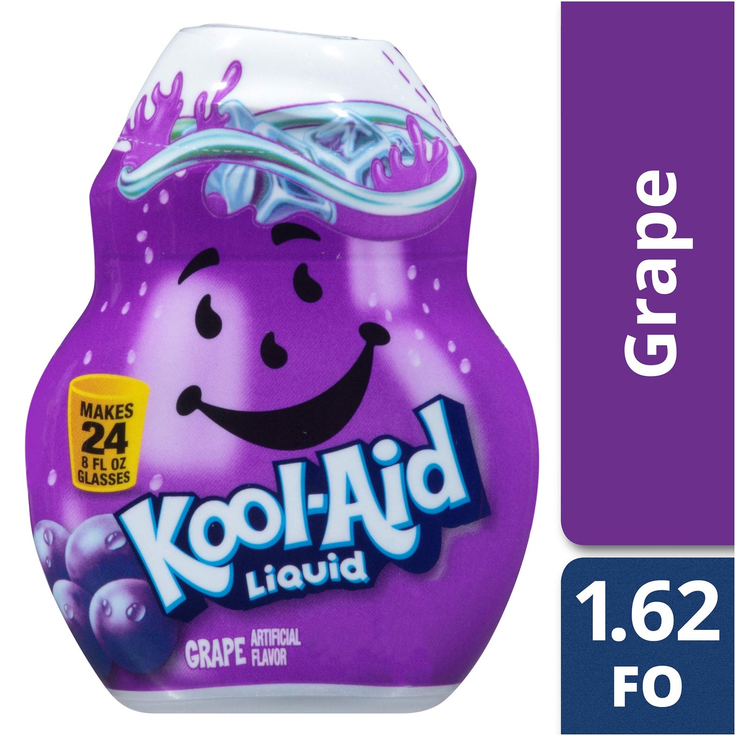 Kool Aid Liquid Concentrate Drink Mix, 1.62 Fluid Ounce (Grape, Pack - 12)