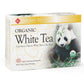 Uncle Lees Organic White Tea Bags, Low Caffeine, Antioxidant-Rich, 100 Count, Individually Wrapped, Pack of 1