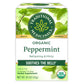 Traditional Medicinals Tea, Organic Peppermint, Soothes Your Belly, Refreshing & Minty, 16 Tea Bags