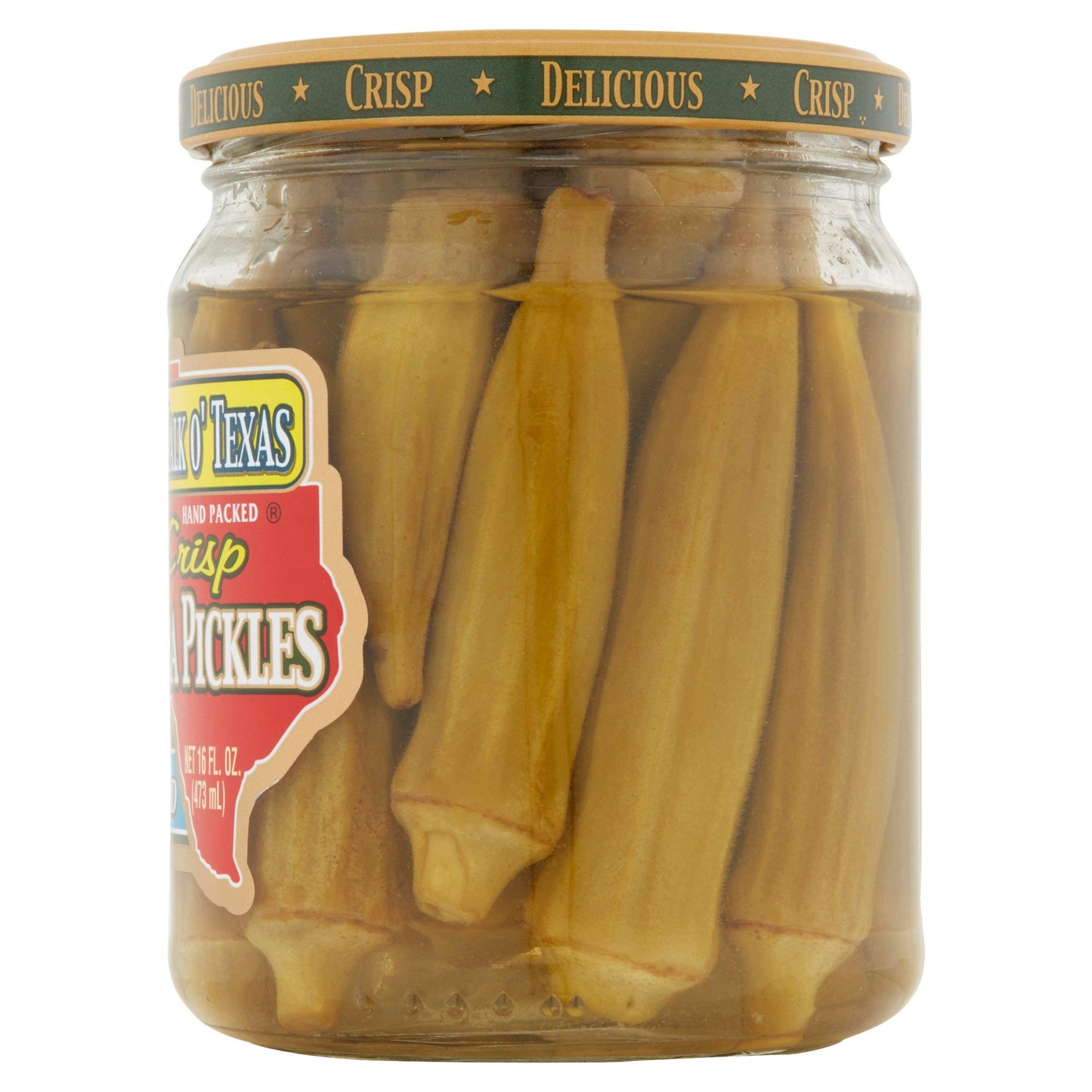 Talk O Texas Okra Pickled Mild (Pack Of 2)