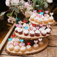 24 Pcs Valentine'S Day Heart Cupcake Toppers Glitter Double Layers Xoxo Sweet Love Be Mine Kiss Me Miss You Cupcake Picks Decora