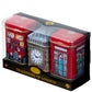 British London Sights Tea Tins With Fine English Breakfast Tea, British Souvenir, Big Ben, Uk Foods (Loose Leaves)