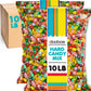 Dooboe Hard Candy Assortment - 10 Pounds - Big Bulk Hostess Candies - Mixed Flavor Sweets for Offices  Breakrooms  Gifting