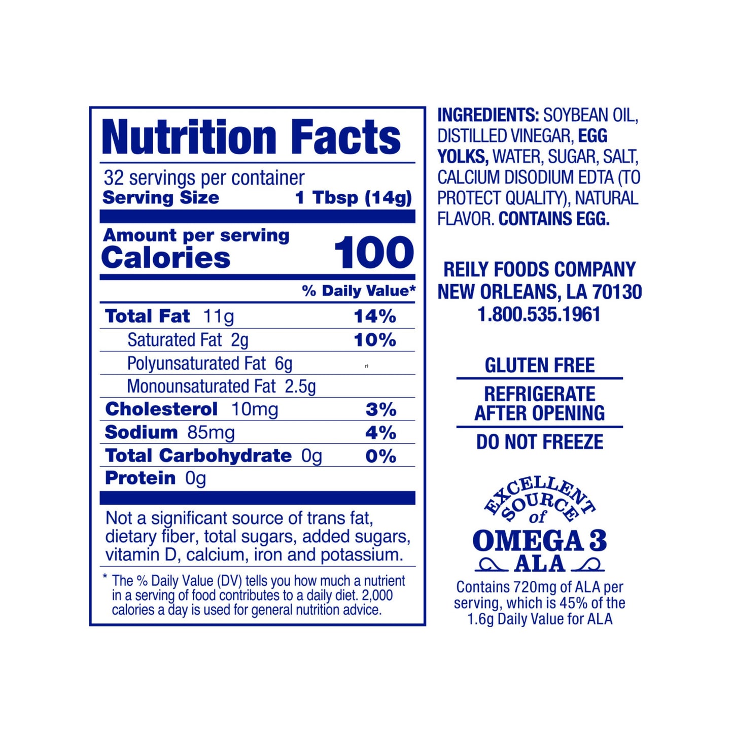 Blue Plate Real Mayonnaise, 16 Fl Oz Jar (Pack of 1)