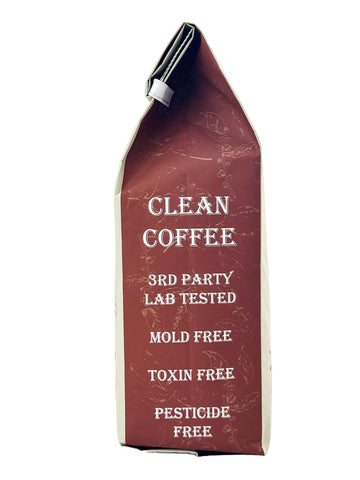 Chuckaboo Coffee - Chuckaboo Blend Medium Dark Roast - Clean Coffee - Organic - Fair Trade - Mold Free & Toxin Free
