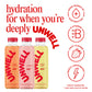Unwell Hydration Electrolyte Drink For Rapid Hydration + Focus - Mango Citrus, 12 Pack