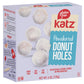 Katz Gluten Free Powdered Donut Holes | Dairy Free, Nut Free, Soy Free, Gluten Free | Kosher (1 Pack, 6 Ounce)