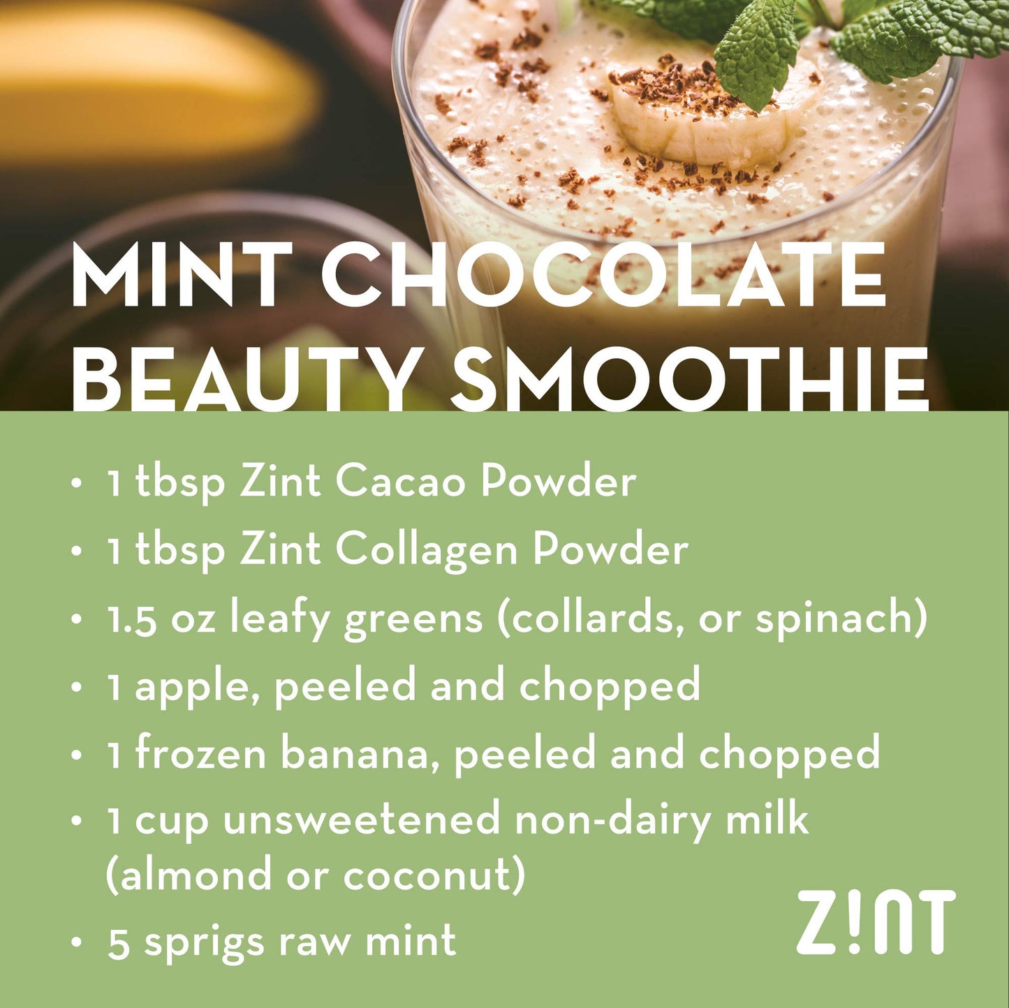 Zint Organic Cacao Powder (16 oz): Raw Non-Alkalized Chocolate With Powerful Antioxidants and Resveratrol