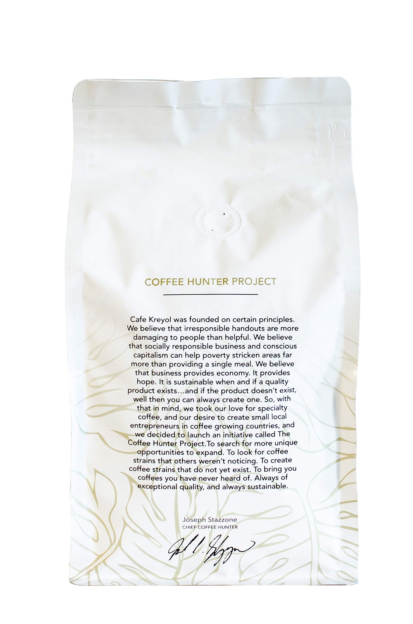 Cafe Kreyol Organic Caribbean Blue Coffee - 5 lb Whole Bean, Light Roast, High Caffeine, Low Acid, Notes of Almond and Walnut