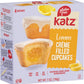 Katz Gluten Free Snacks Heavenly Creme Cake Variety Pack. Chocolate & Vanilla Creme Cake, Chocolate & Lemon Cupcake, Free Of Dairy, Soy, Tree Nuts And Peanuts, Kosher (4Pk)