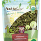 Food to Live Organic Peppermint Leaves, Dried & Cut, Non-GMO, Caffeine-Free, 4 Ounces
