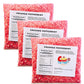 Sarah'S Candy Factory 2.2 Lbs 3 Pack (Total 6.6 Lbs) Candy Cane Crushed Peppermint Candy Pieces Bits In Bag, Kosher And Vegan
