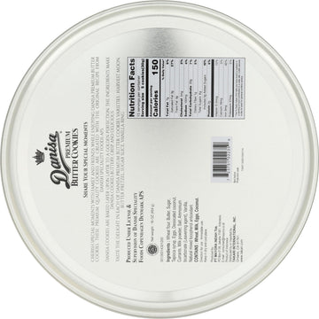 Danisa Butter Cookies Tin, 16 Ounce, 1 Pound (Pack of 1), Model 758987