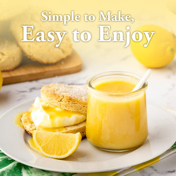 Ann Clark Premium Lemon Curd Mix, 16 Oz, Makes About 3-1/4 Cups
