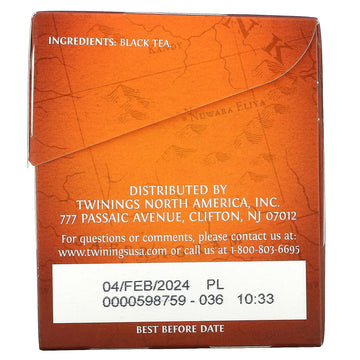 Twining Tea Ceylon, 20 Ct