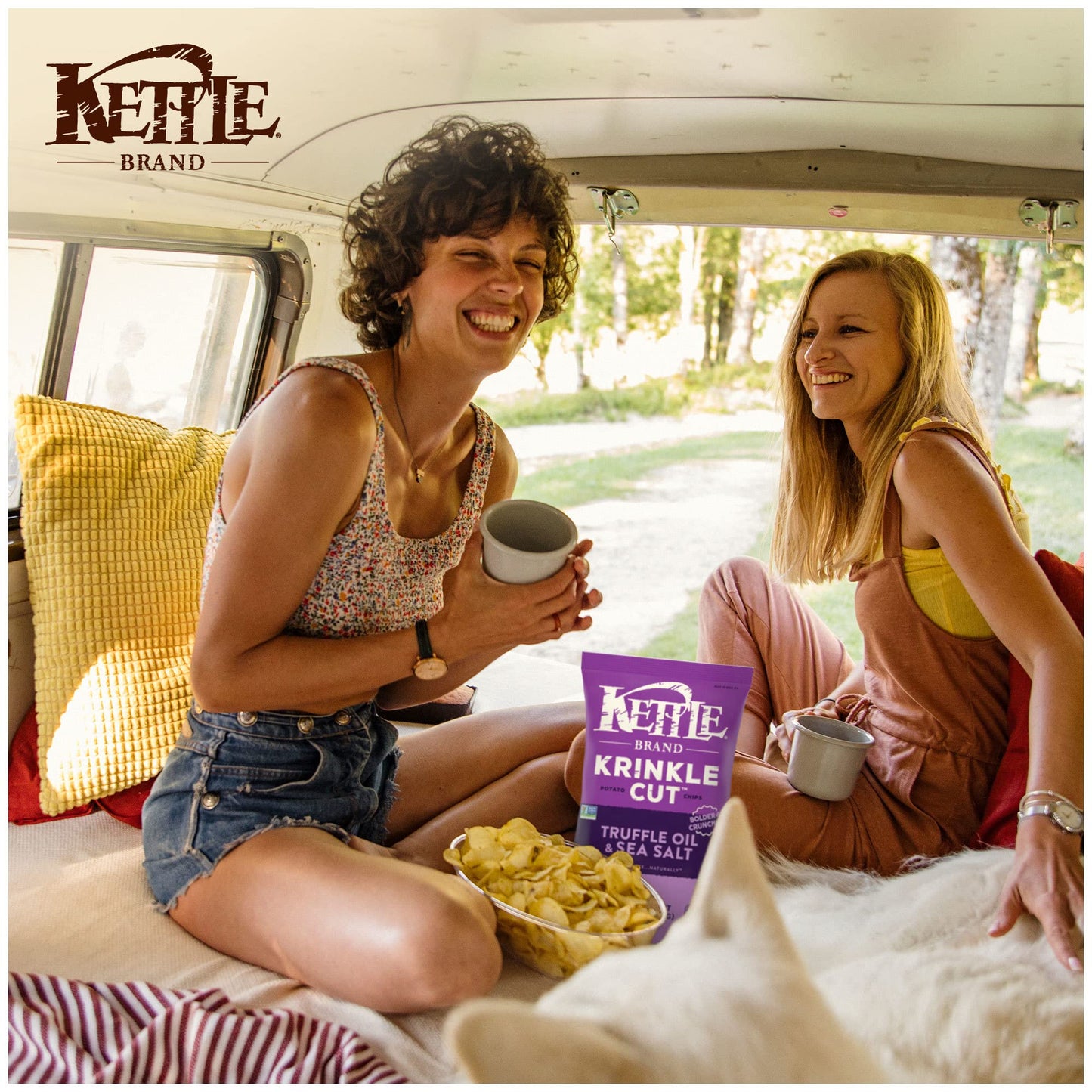 Kettle Brand, Truffles Sea Salt Chips, 8.5Oz