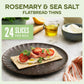 Wasa Rosemary & Sea Salt Flatbread Thins, Non-GMO  ers, 6.7 oz (Pack of 10)