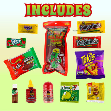 Original Chamoy Pickle Kit, Ready To Make The Famous Tiktok Trend, Includes Alamo Dill Pickle, Baby Lucas, Lucas Gusano, Skwinkl